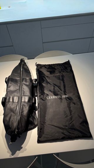 Bolsa de viaje Cerruti 1881 Holborn Negra (nueva)