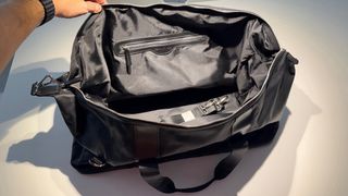 Bolsa de viaje Cerruti 1881 Holborn Negra (nueva)