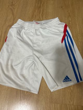 Camiseta y Pantalón Adidas Verano Blanca y azul