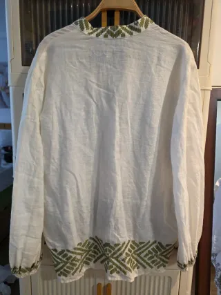 Camisa Zara bordada M