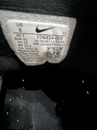 Zapatillas Nike Running Negras