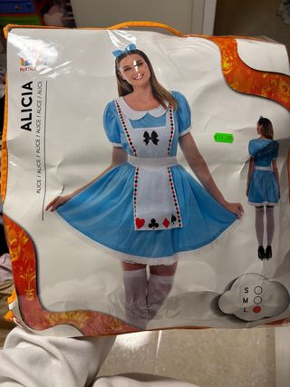 Disfraz Alicia Talla L
