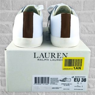 Ralph Lauren Janson II piel blanca mujer 38 nuevas