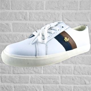 Ralph Lauren Janson II piel blanca mujer 38 nuevas