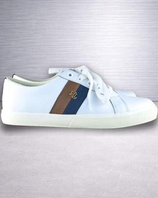Ralph Lauren Janson II piel blanca mujer 38 nuevas