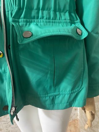 Chaqueta parka verde