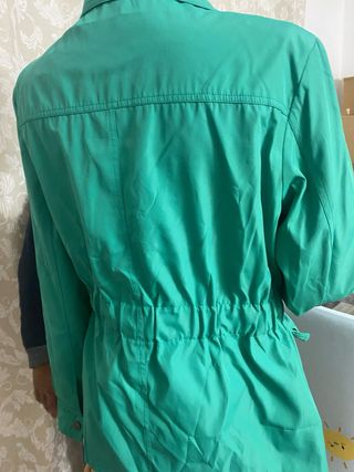 Chaqueta parka verde