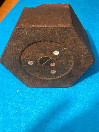 Peso antico esagonale 5 Kg