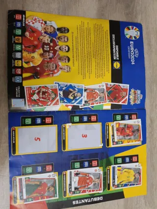 Álbum con Cartas Euro 2024 Lidl Topps