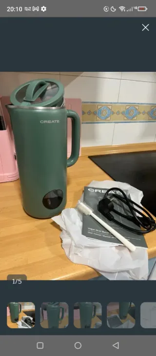 Batidora leches vegetales CREATE