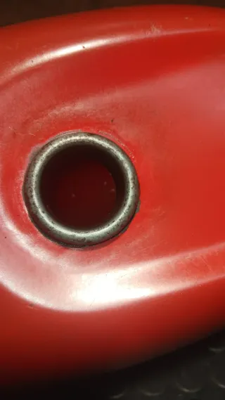 Depósito moto Guzzi Campero Rojo