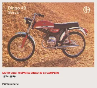 Depósito moto Guzzi Campero Rojo