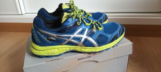 Zapatillas Asics Azul y Verde