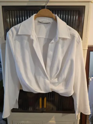 Camisa Zara Blanca