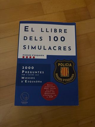 Libros oposiciones Mossos d’Esquadra