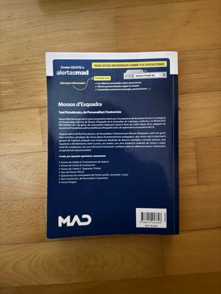 Libros oposiciones Mossos d’Esquadra