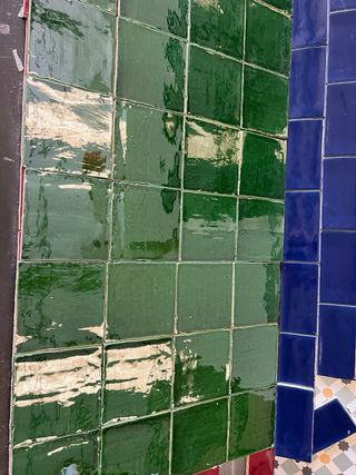 Azulejo 13x13 Esmeralda verde