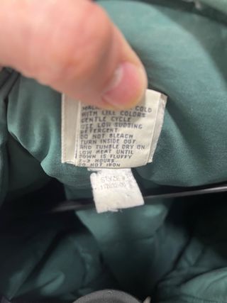 Parka GAP verde vintage