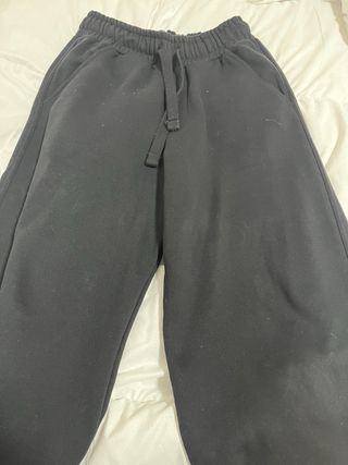 Pantalón Bershka Oversize Negro Talla S