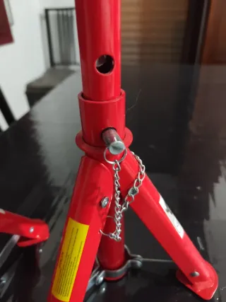 Borriquetas de coche rojas (2 unidades)