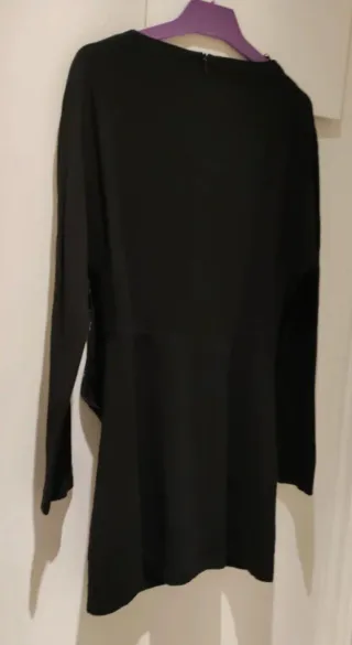 Vestido mini negro Zara