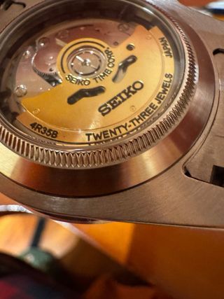 Seiko Mod NH35 Reloj Automático