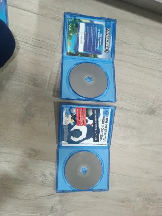 Lote 2 Juegos PS4: Minecraft y FIFA 16