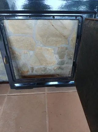 Puerta de horno asador