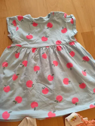 Lote 3 vestidos verano 12 meses