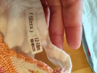 Lote 3 vestidos verano 12 meses