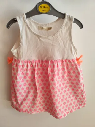 Lote 3 vestidos verano 12 meses