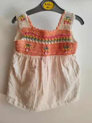 Lote 3 vestidos verano 12 meses