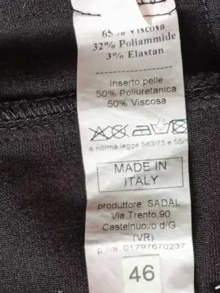 Soprabito similcamoscio nero