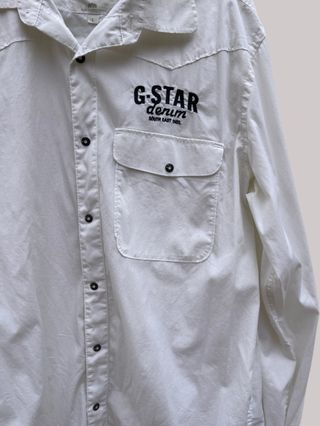 Camisa G-STAR RAW Blanca - Talla L - Impecable