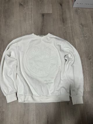 Sudadera Stone Island Blanca