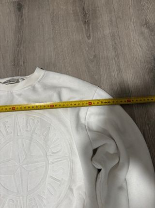 Sudadera Stone Island Blanca