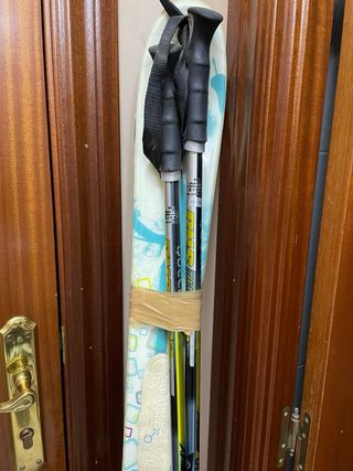 Esquís Dynastar Exclusive + Bastones