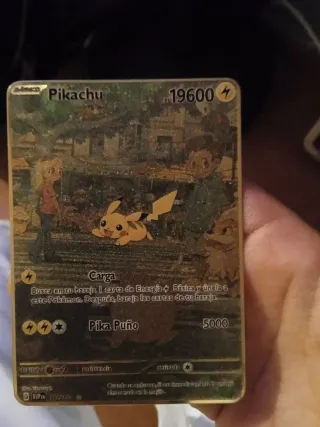 Carta Pokémon Pikachu 19600 HP