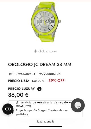 Reloj Just Cavalli Nuevo