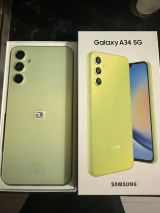 Samsung Galaxy A34 5G 256GB Verde/Amarillo