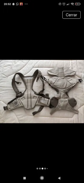 Mochila Portabebés Stokke MyCarrier Marrón