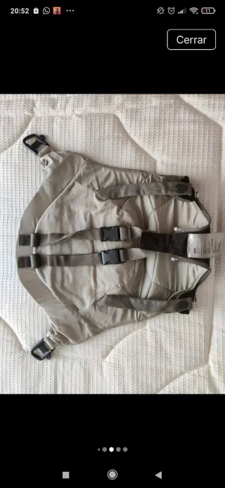 Mochila Portabebés Stokke MyCarrier Marrón