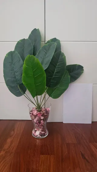 Planta Artificial Hojas Plátano