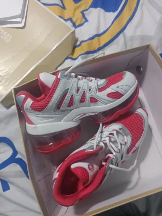 Zapatillas Michael Kors Mujer Blancas y Rosas