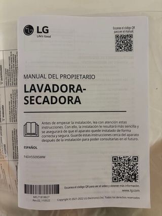 Lavadora Secadora LG ThinQ 9/6kg