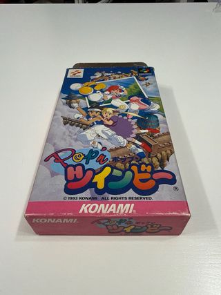 Pop'n TwinBee SFC Japonés Konami