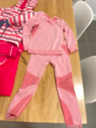 Chaqueta infantil rayas esquí nieve