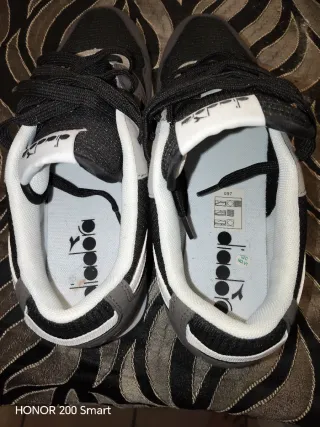 Scarpe Diadora donna nere e grigie