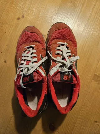 New Balance 574 Scarpe Sportive Rosse