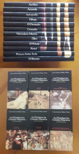 Curso Completo Creativo de dibujo y pintura + 6VHS